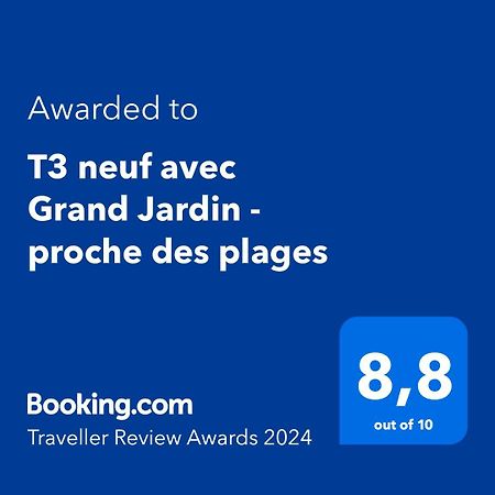 T3 Neuf Avec Grand Jardin - Proche Des Plages Saint-Cyr-sur-Mer Bagian luar foto