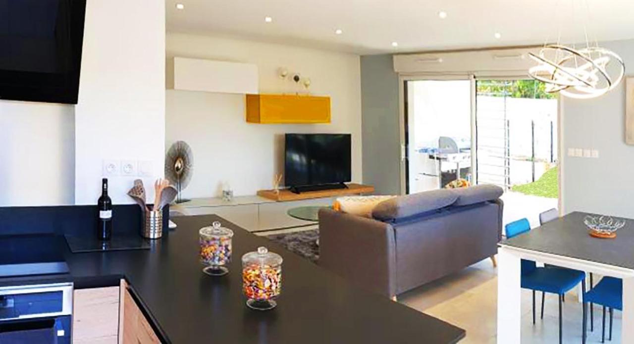 T3 Neuf Avec Grand Jardin - Proche Des Plages Saint-Cyr-sur-Mer Bagian luar foto